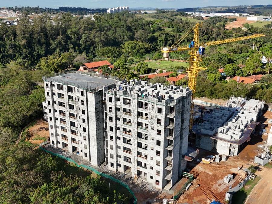 Andamento das torres do Artemis Residencial
