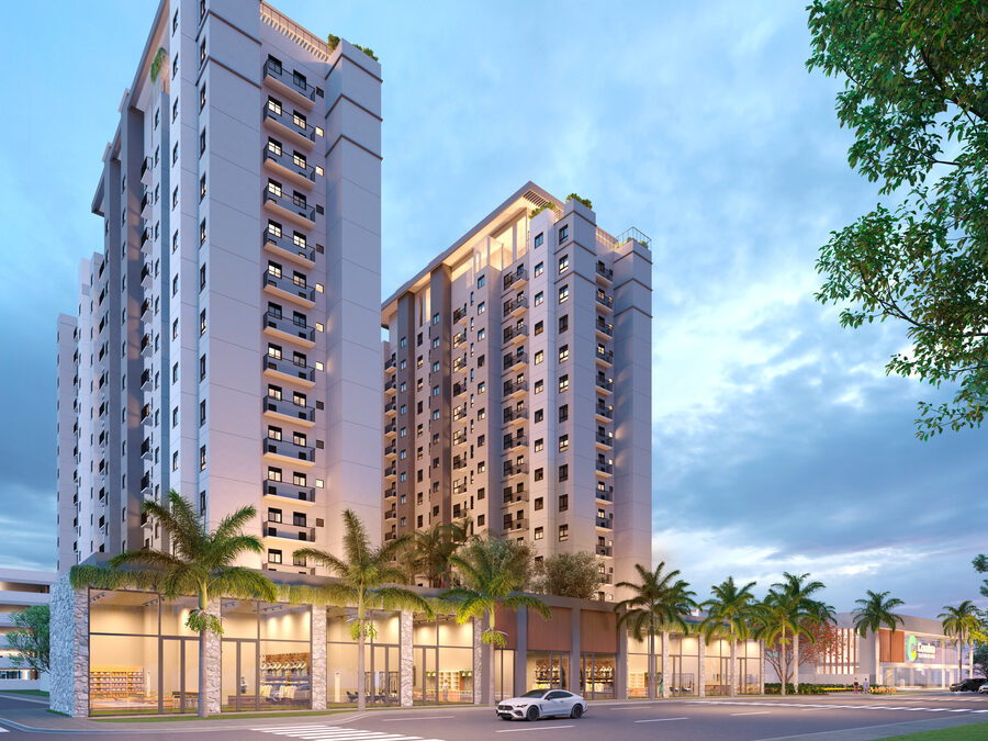 Fachada do Izzi Residence